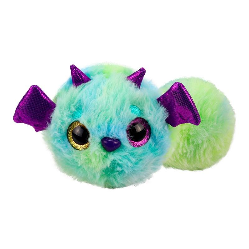 Eolo Furry Tails Surprise Dragon Purple Plush