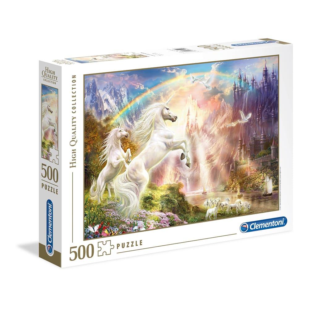 Clementoni Sunset Unicorns Puzzle 500 Pieces