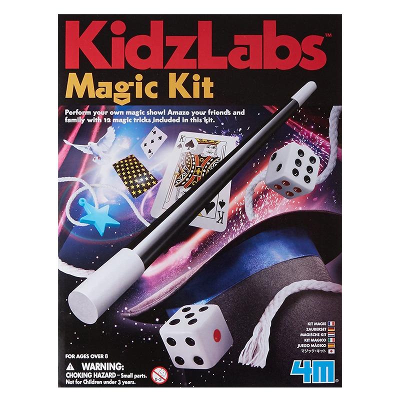 Kidzlabs Magic 4M Kit Learn DIY 12 Magician Tricks