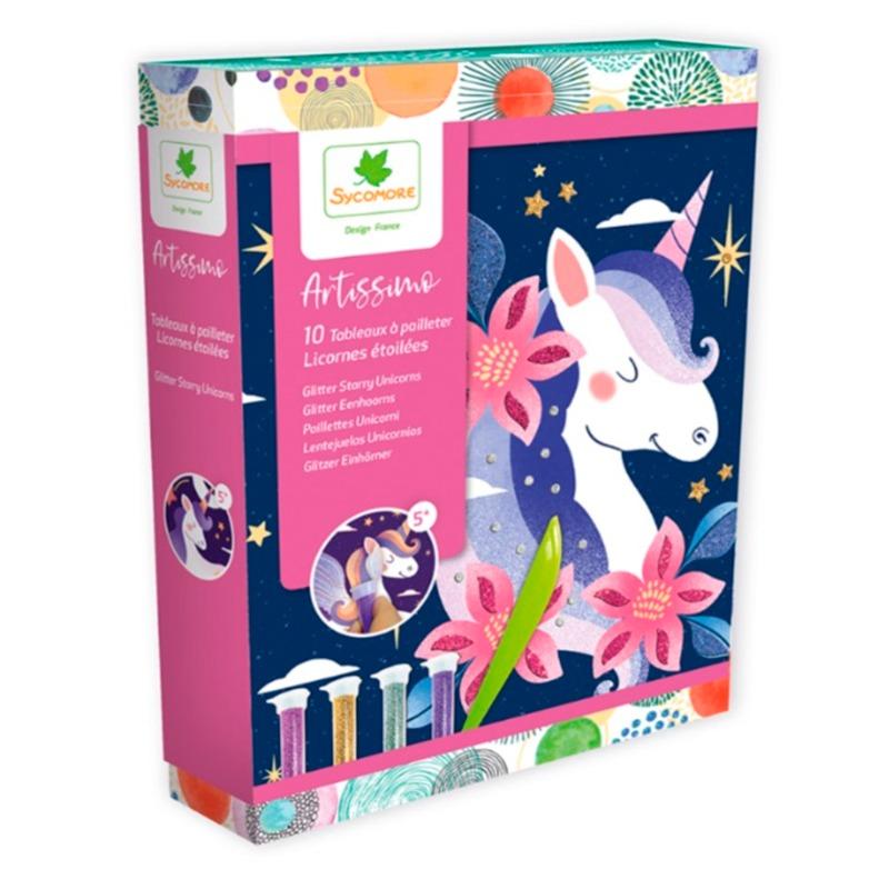 Sycomore 10 Glitter boards Unicorn
