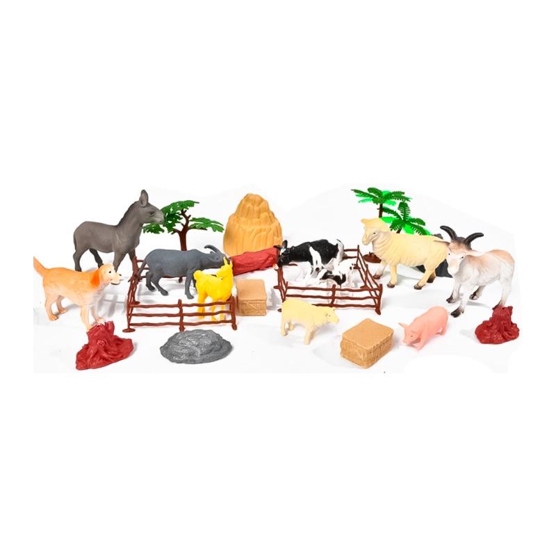 Animal Figure Set - 30 Pieces