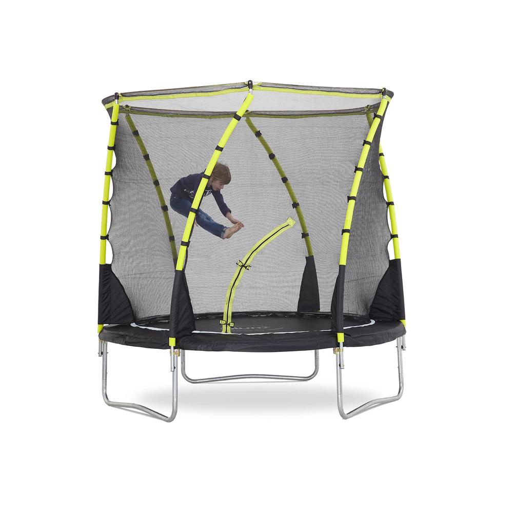 ترامبولين القفز مع نسيج حماية - 8 أقدام