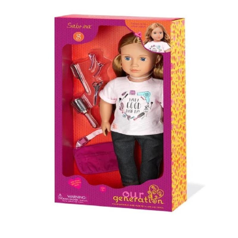 أور جينيريشن - دمية سابرينا جيلنا لتصفيف الشعر مقاس 18 انش