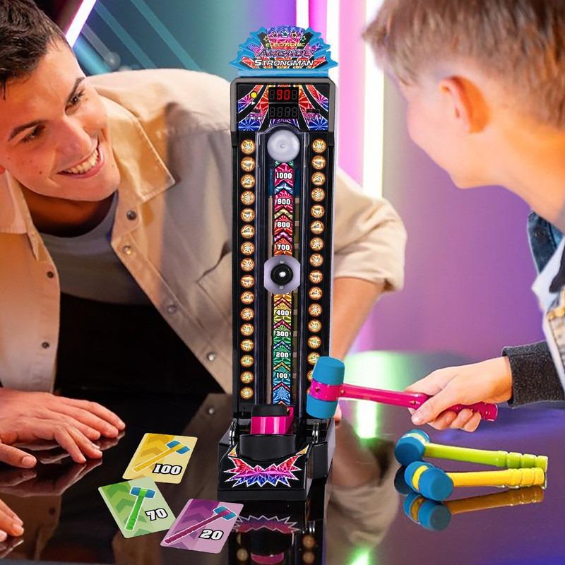 Electronic Arcade Strongman Hyper Neon Series
