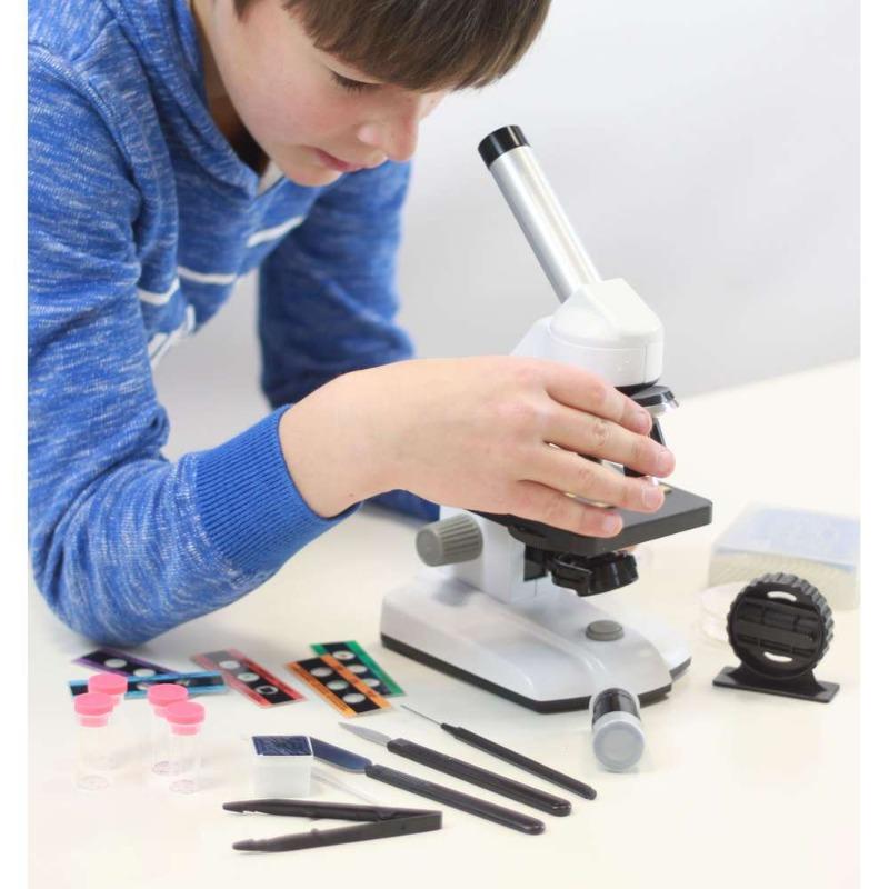 Buki France Microscope With 50 Experiments Kit
