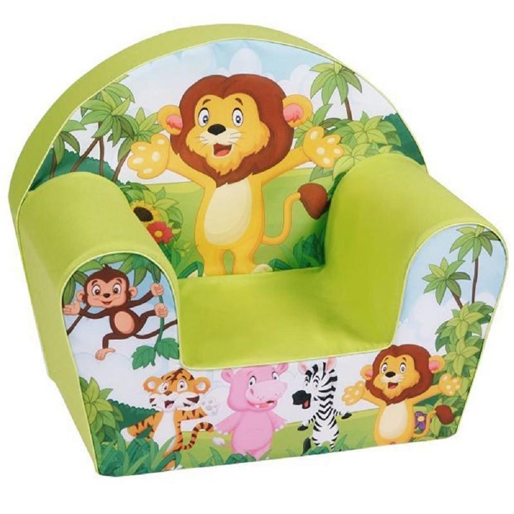 Delsit Arm Sofa - Green Lion
