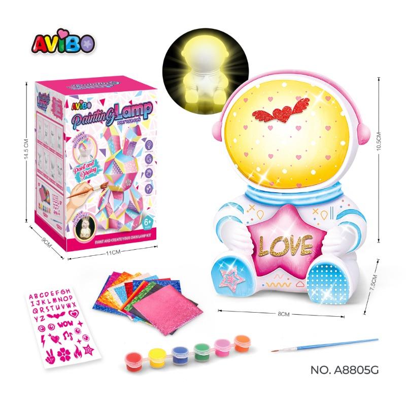 AVIBO Children's DIY Graffiti Night Light - Astronaut