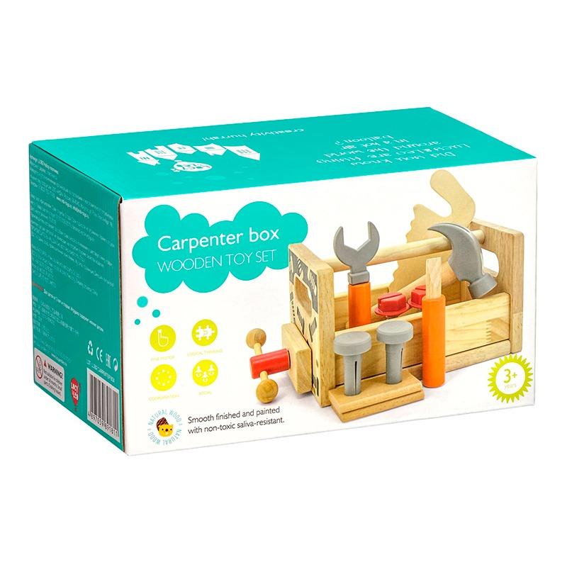 Lucy & Leo Carpenter Wooden Set - 9 Pcs
