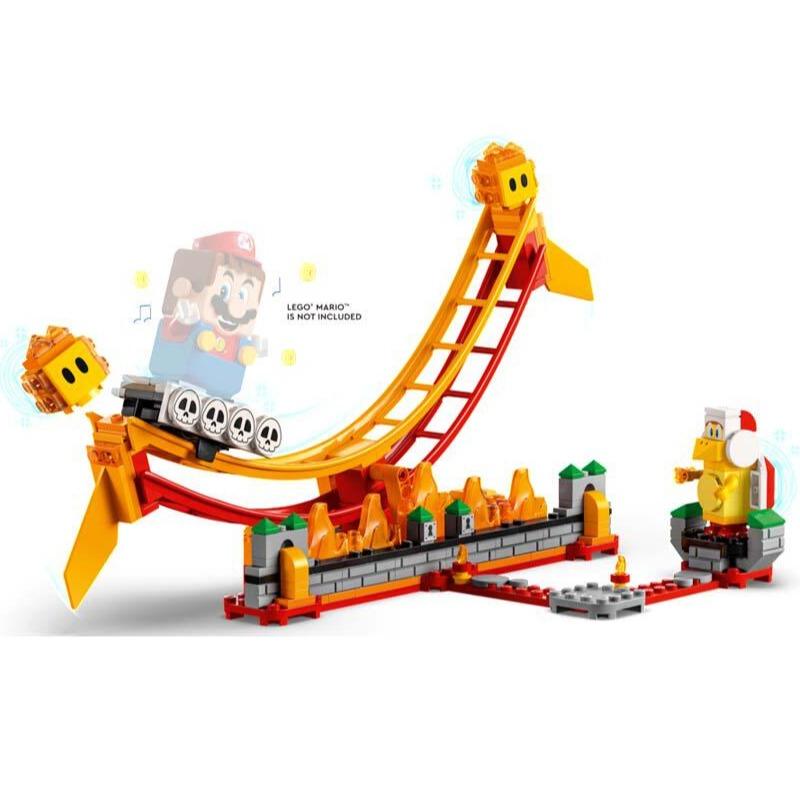 LEGO Super Mario Lava Wave Ride Expansion Set Building Toy Set - 218 Pcs