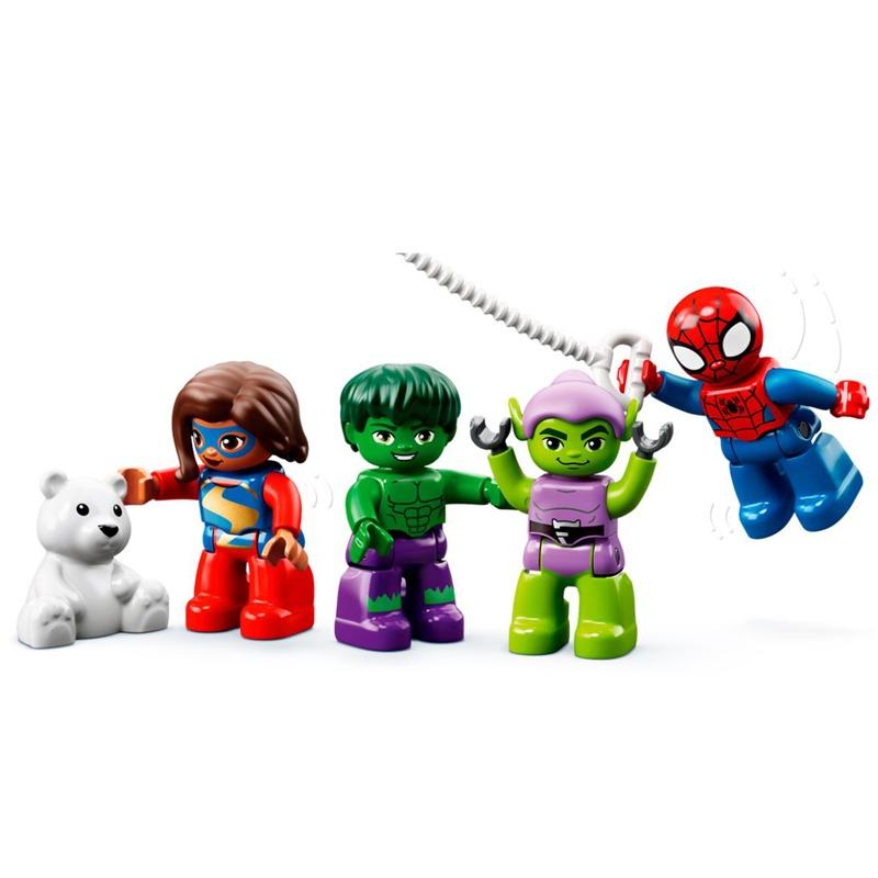 ليجو دوبلو - مجموعة بناء مغامرة سبايدرمان آند فريندز
