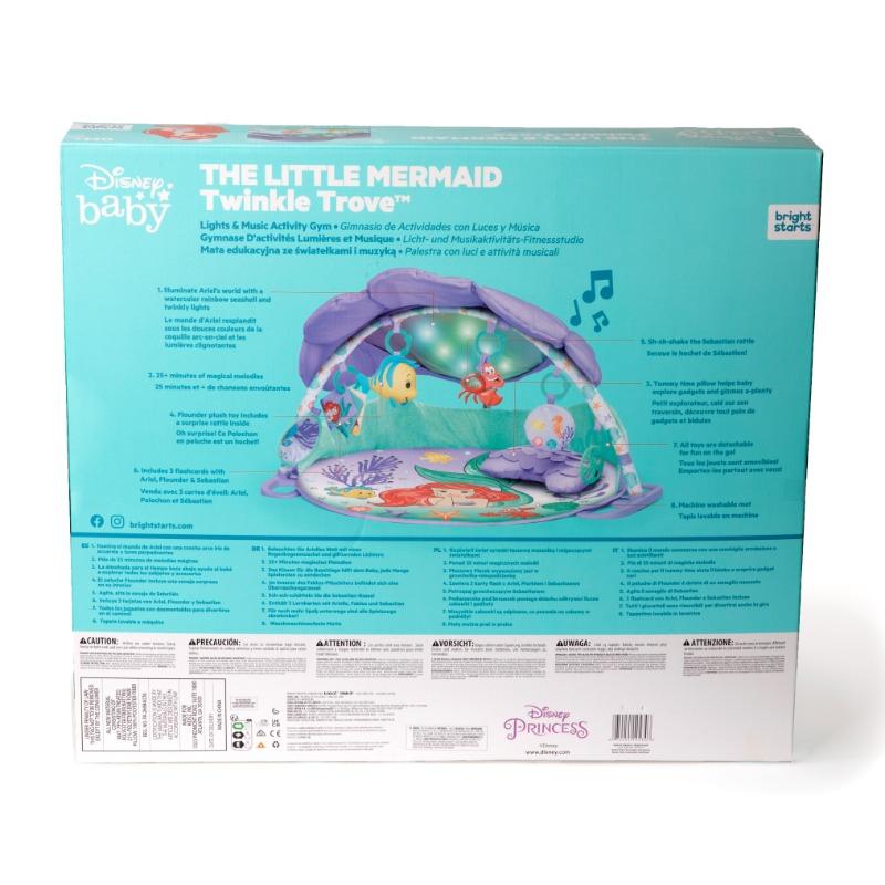 The Little Mermaid Twinkle Trove Lights Music Activity Gym