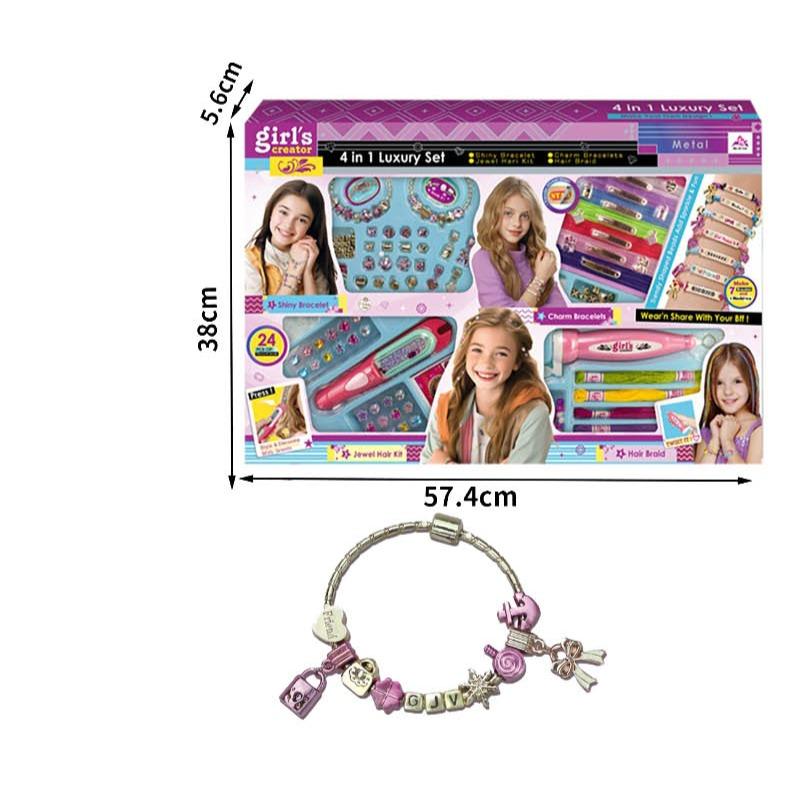 Creative Bracelet Making Kit 4 in 1