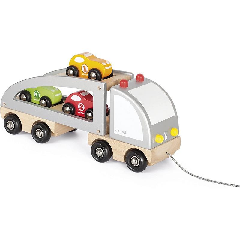 Janod Wooden Multi Cars Truck