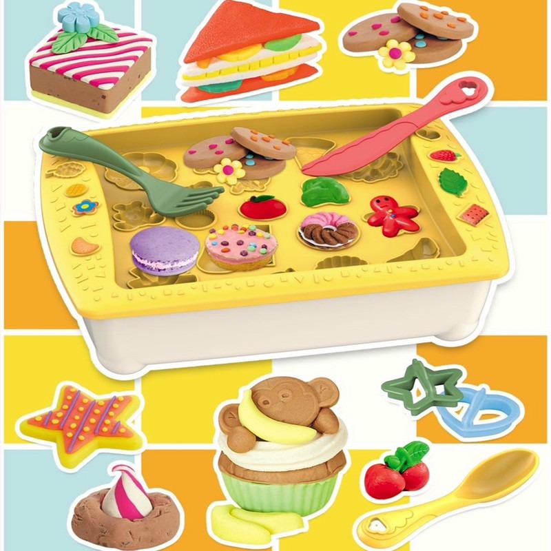 Magic Dough Happy Color Mud Set 18 Pcs