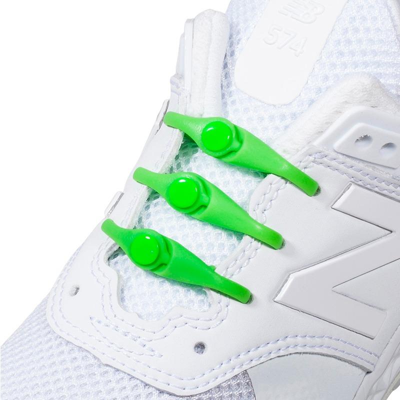 هيكيز - أربطة الحذاء المرنة لون أخضر