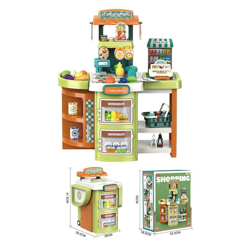 2 in 1 Multifunctional Supermarket Table Set