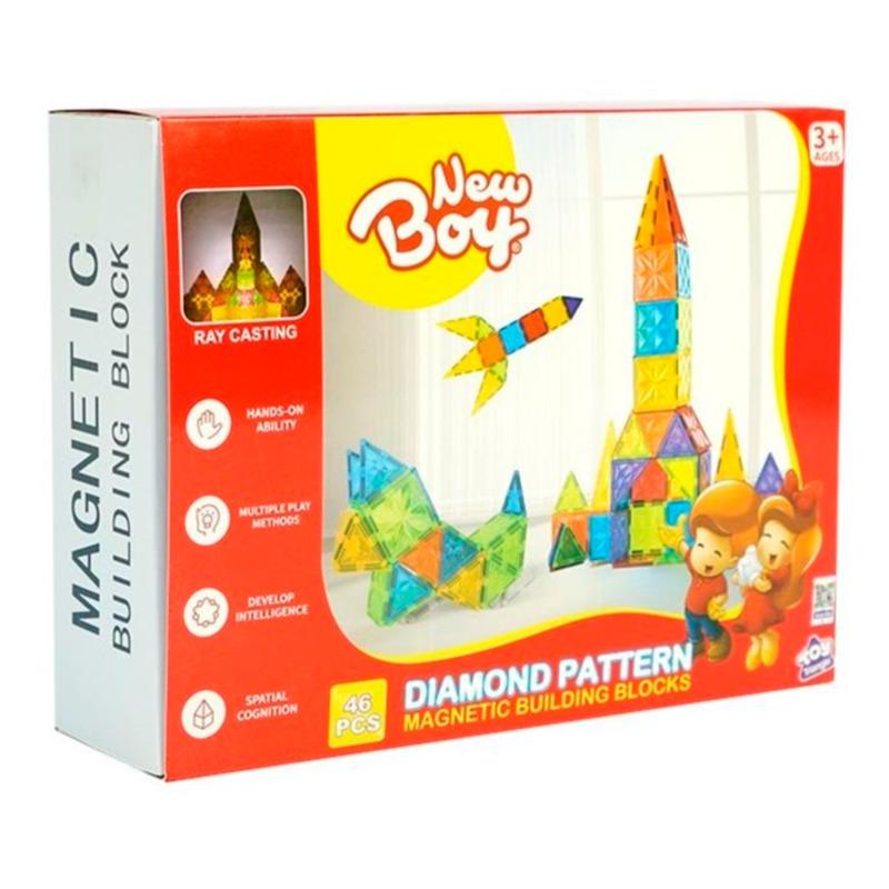 New Boy Magnetic Building Block - 46pcs