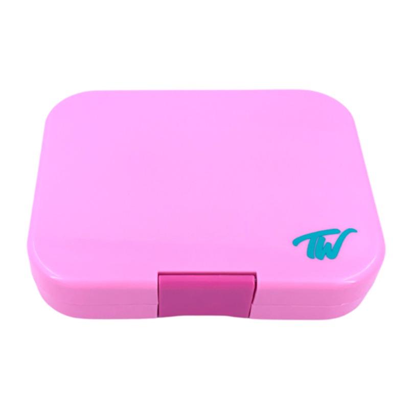 تايني وييل بينتو بوكس - صندوق غداء 4 أقسام - وردي