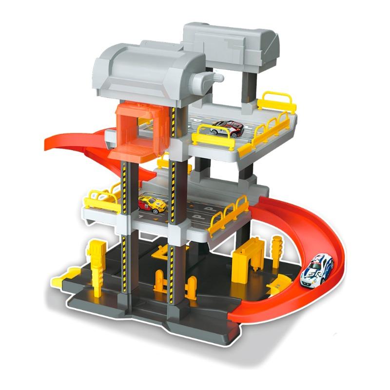 مجموعة لعب موقف السيارات 3 طوابق