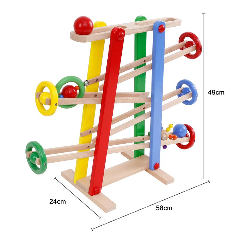 لعبة المنزلق الخشبية