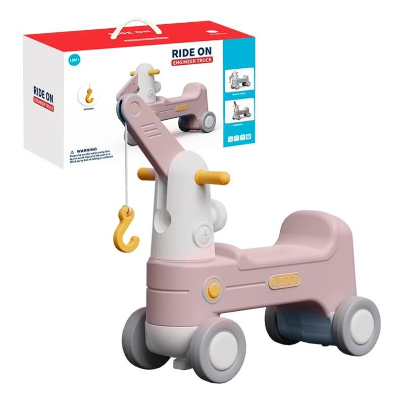 Ride On Engineer Truck - Pink