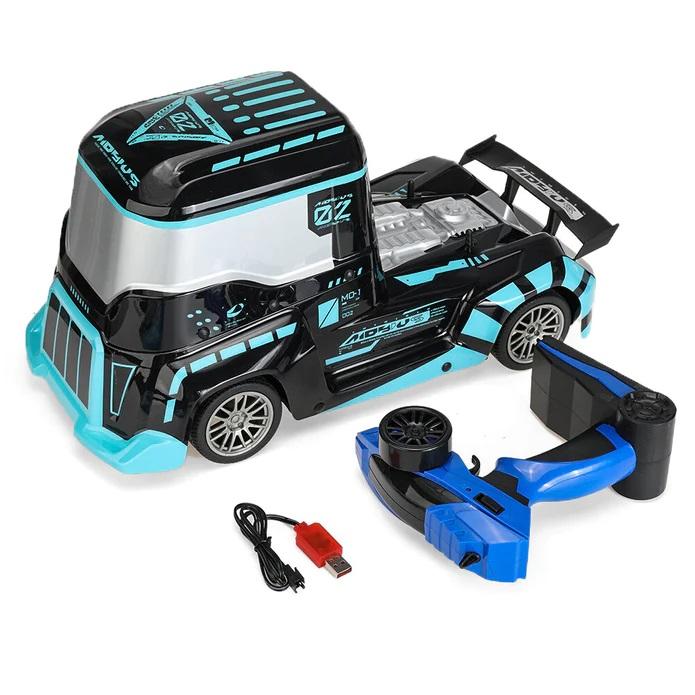 Zoufun Light Tractor Deer Man RC Car - Blue