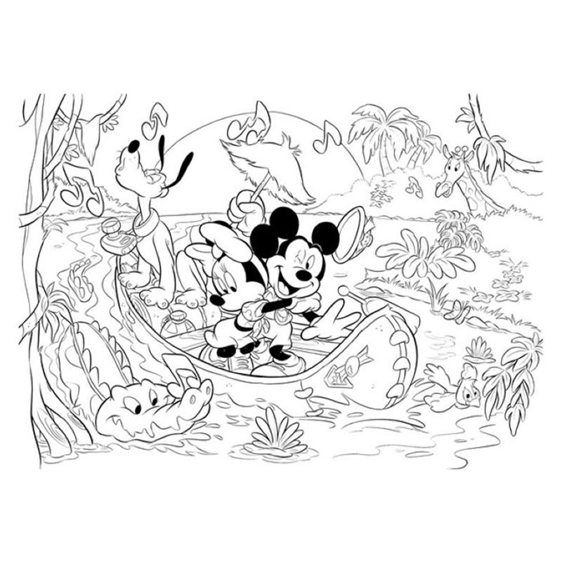 ليسياني - بازل ميكي ماوس على الوجهين 60 قطعة