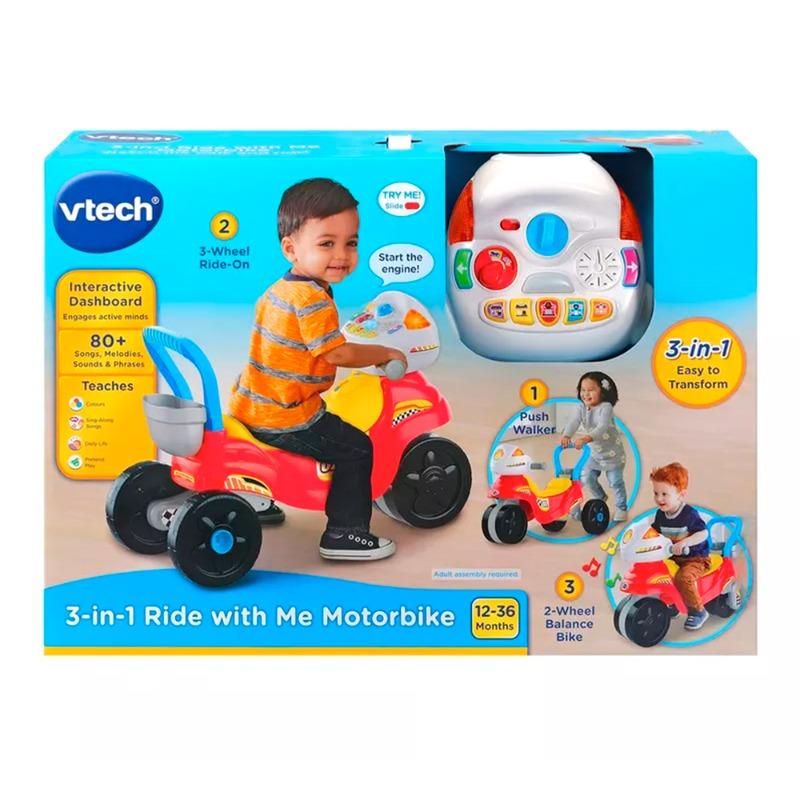 في تك - لعبة دراجة نارية للركوب 3 في 1