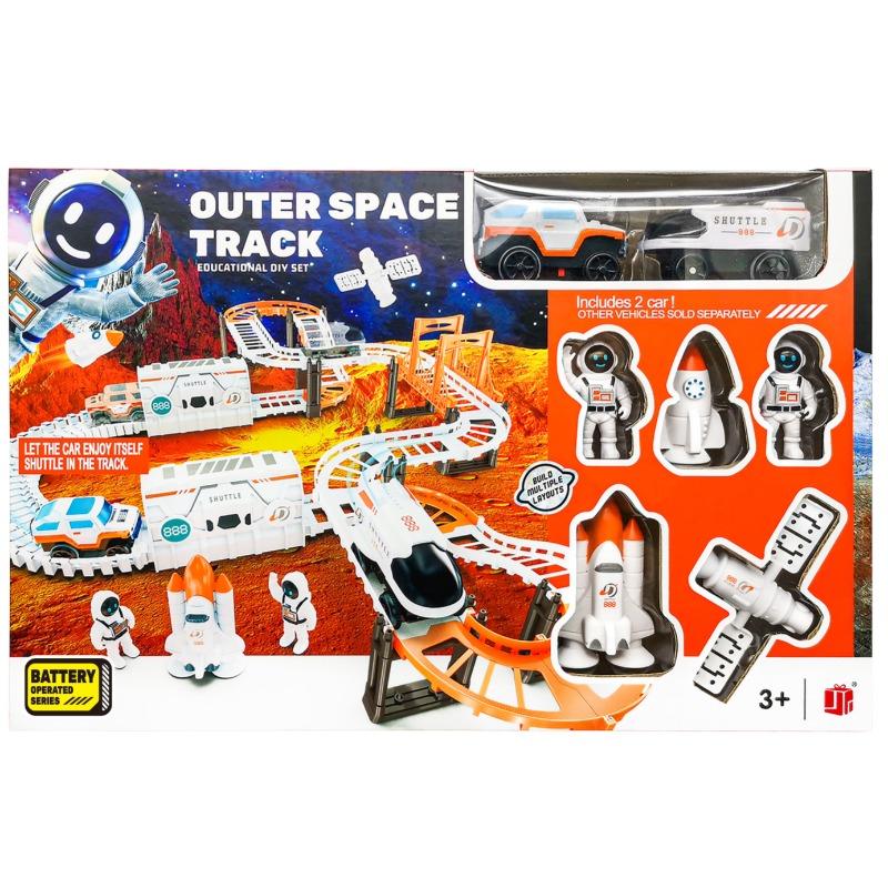 Outer Space Track Set - 2 Vehicles