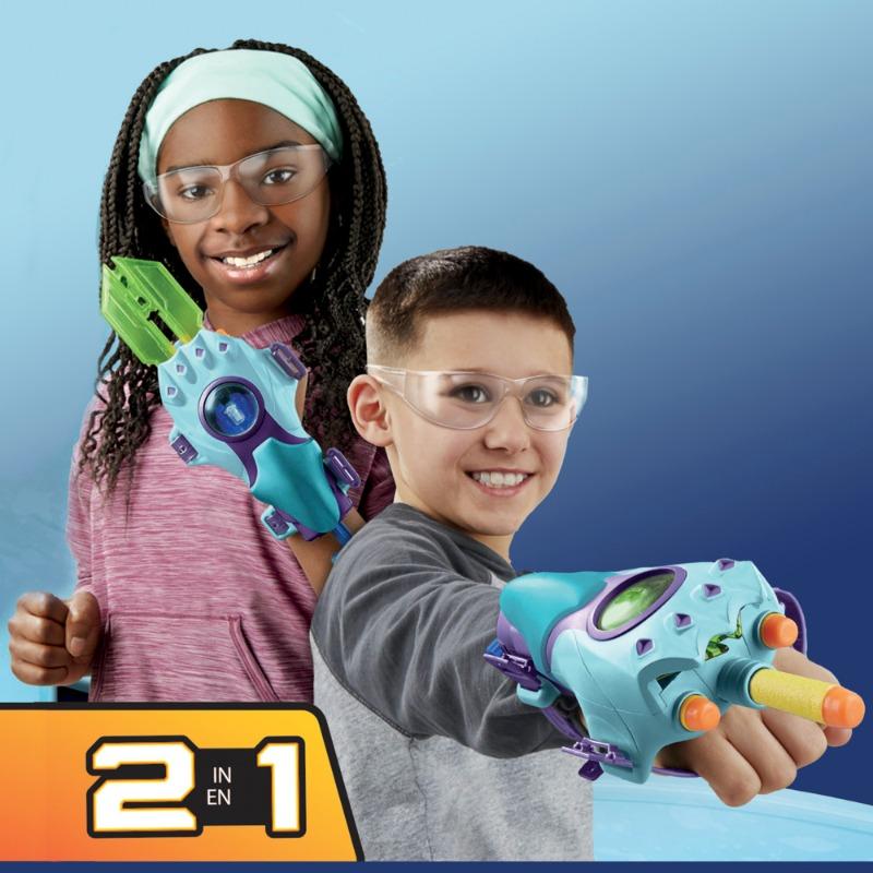 ترانسفورمرز - ناسف إيرث سبارك سايبر سليف باتل بلاستر مع 3 سهام نيرف