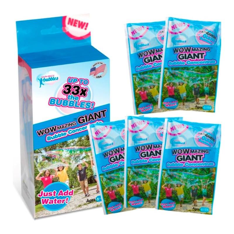 WOWMAZING Bubble Concentrate Solution Set 5 Pieces