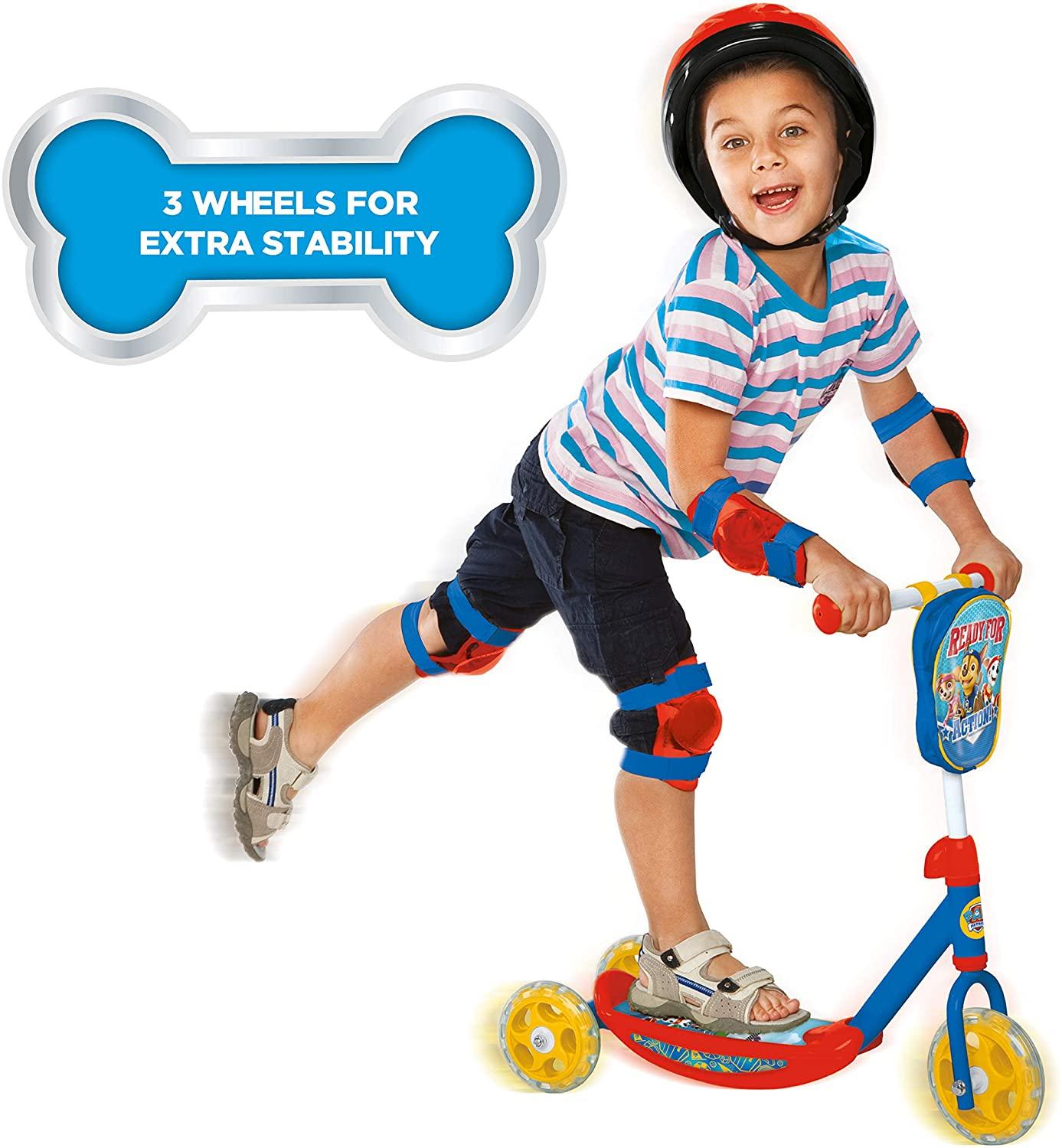 Mondo My First Pawpatrol 3 Wheels Scooter With Bag