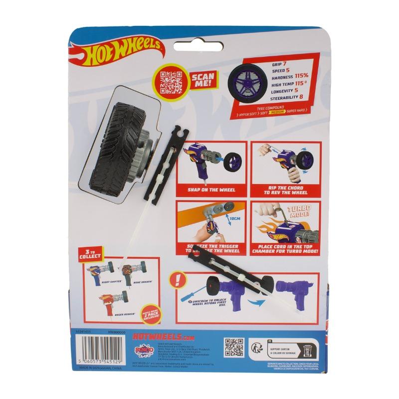 هوت ويلز - مسدس قاذف العجلات متعدد الألوان قطعة واحدة