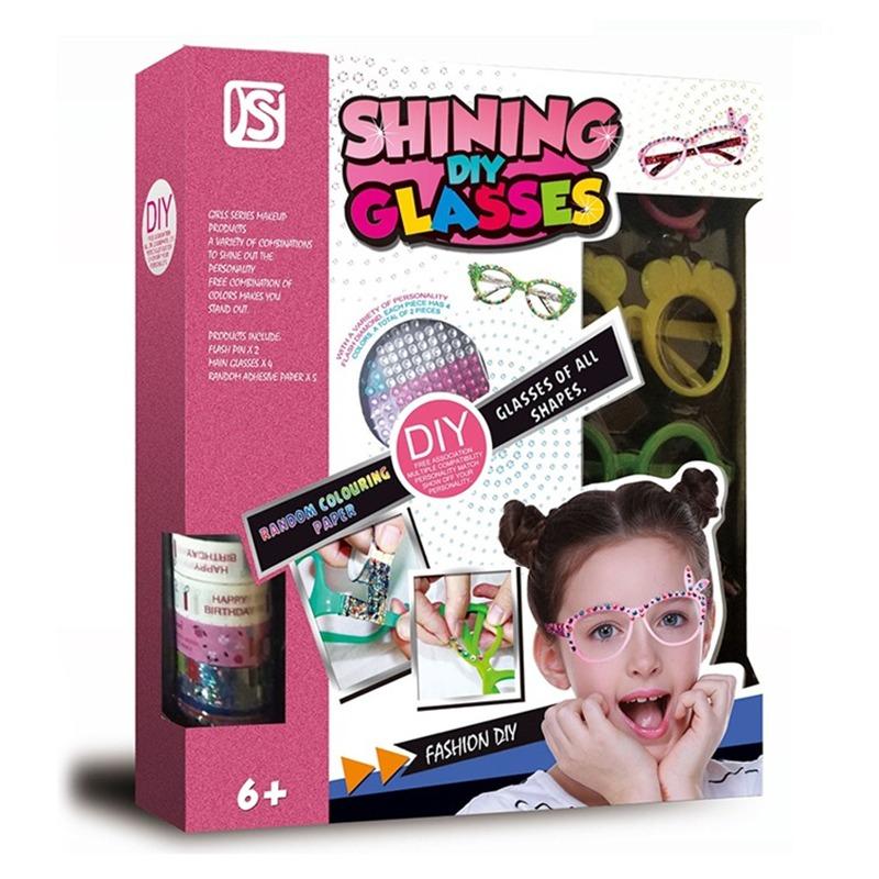 مجموعة تزيين النظارات البلاستيكية
