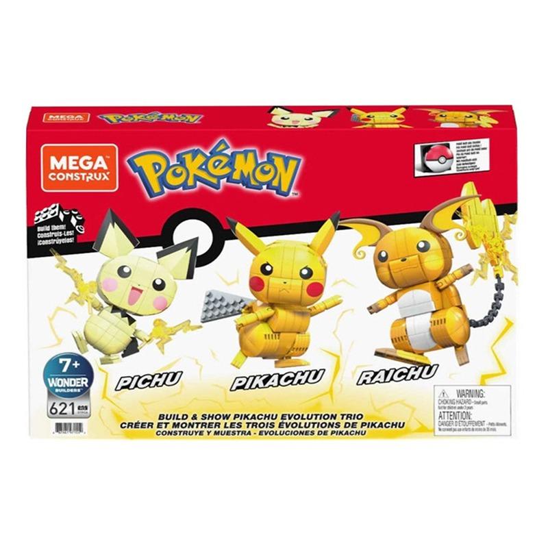 بوكيمون - مجموعة لعب بناء وعرض تطور بيكاتشو