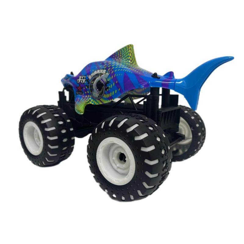 سيارة دفع رباعي لاسلكية بإضاءة ملونة – مقياس 1:16