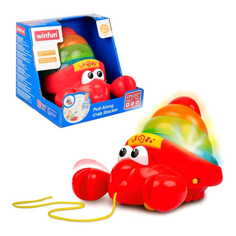 Winfun Multicolored Musical Pyramid Crab