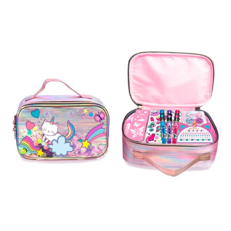Tokidas Water Proof Cosmetic Unicorn Cat And Storage Bag