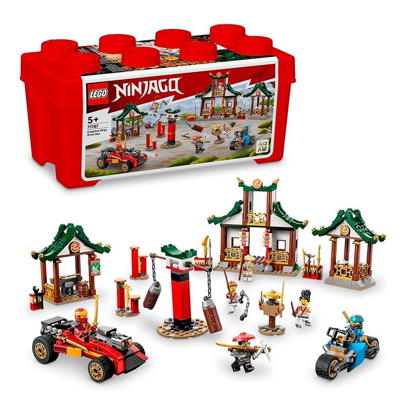 LEGO NINJAGO Creative Ninja Brick Box Building Toy Set - 530 Pcs