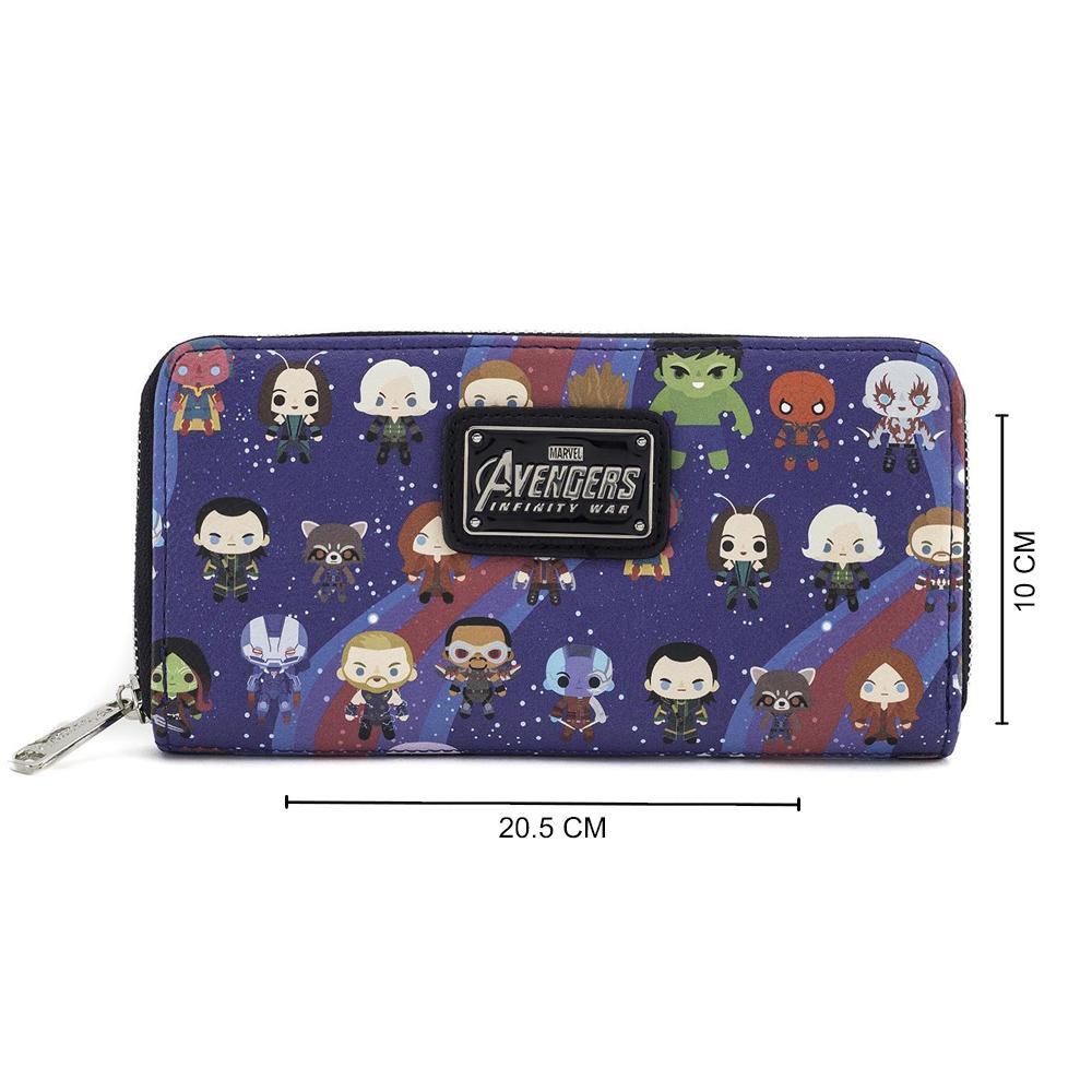 Loungefly Avengers Zip Around Wallet