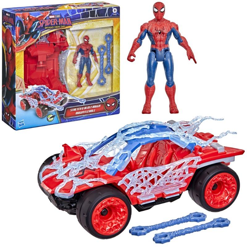 Marvel Spider-Man ActionVerse Stretch & Blast Buggy Figure & Vehicle Set