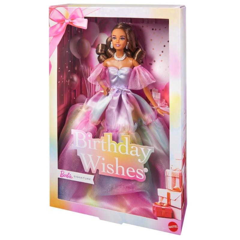 Barbie Signature Birthday Wishes Fashion Doll Pastel Rainbow Collectible