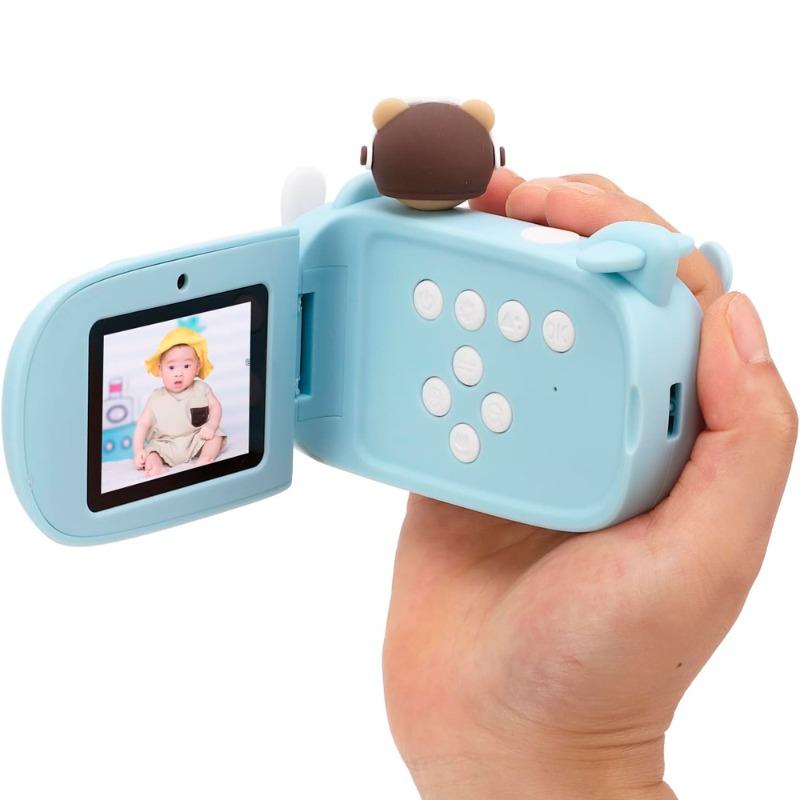 جيزي - كاميرا فيديو رقمية للأطفال في ون لون أزرق