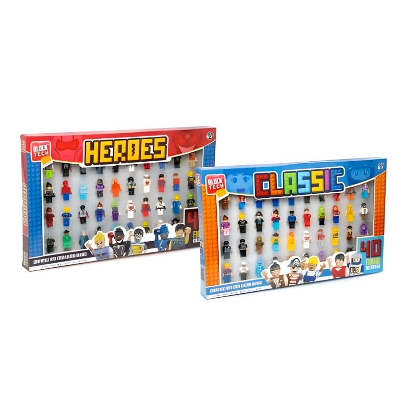 Block Tech Figure Set Assorted Designs