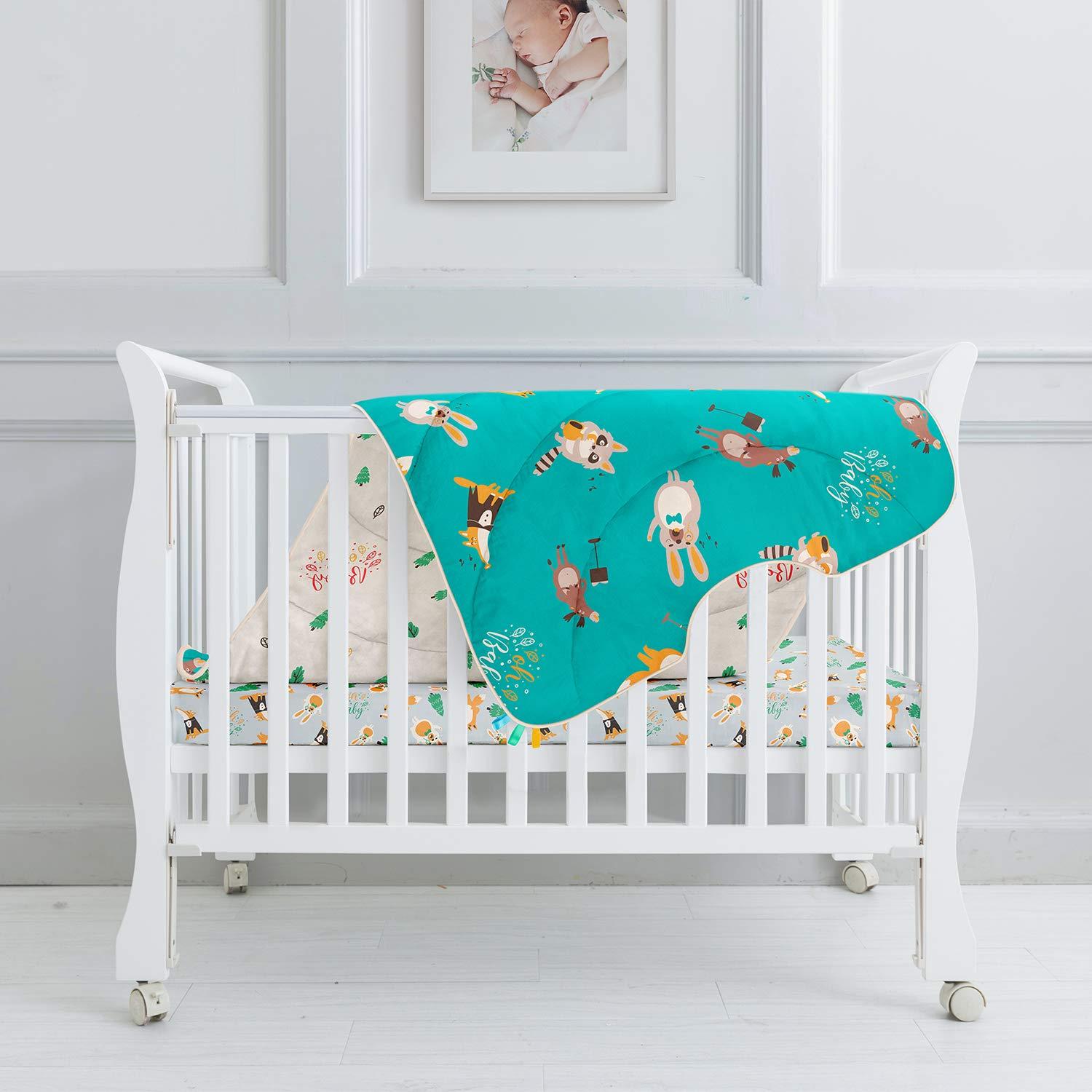 Rabitat Organic Cotton All Weather Quilt - Oh Baby