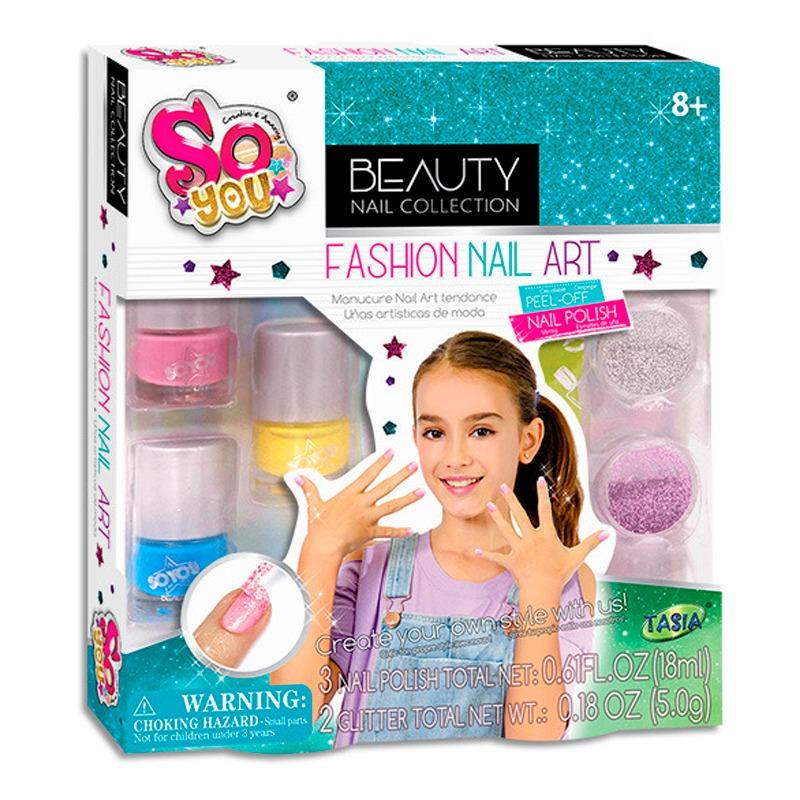 Tasia Glitter Fashion Nail Set