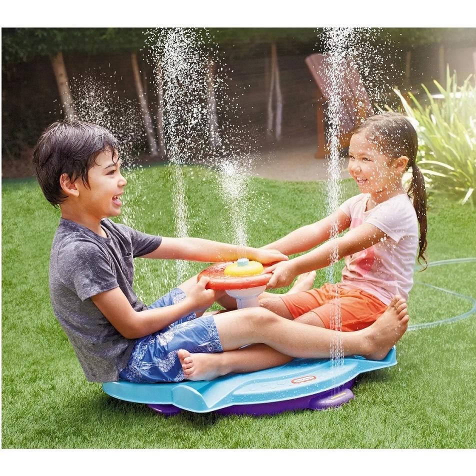 ليتل تايكس - لعبة القرص الدوار المائي المزدوج