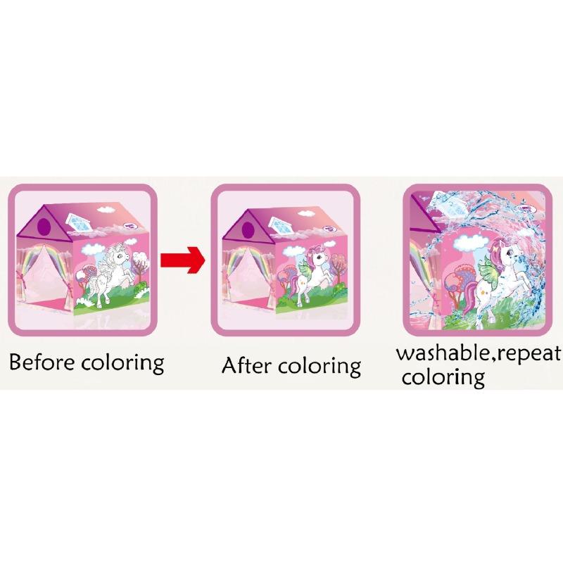 خيمة اللعب دودل بلاي هاوس بتصميم يونيكورن