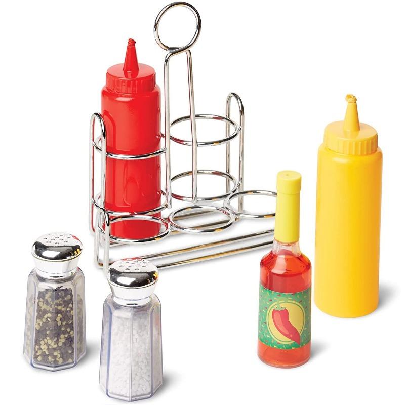 Melissa And Doug Food Condiments Playset