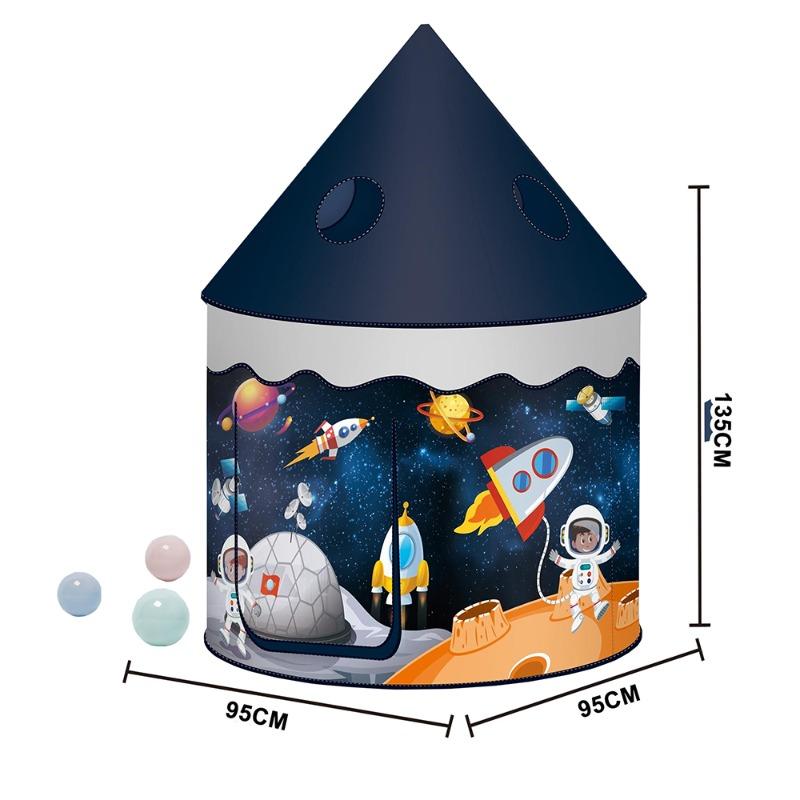 Navy Space Tent - 135 Cm